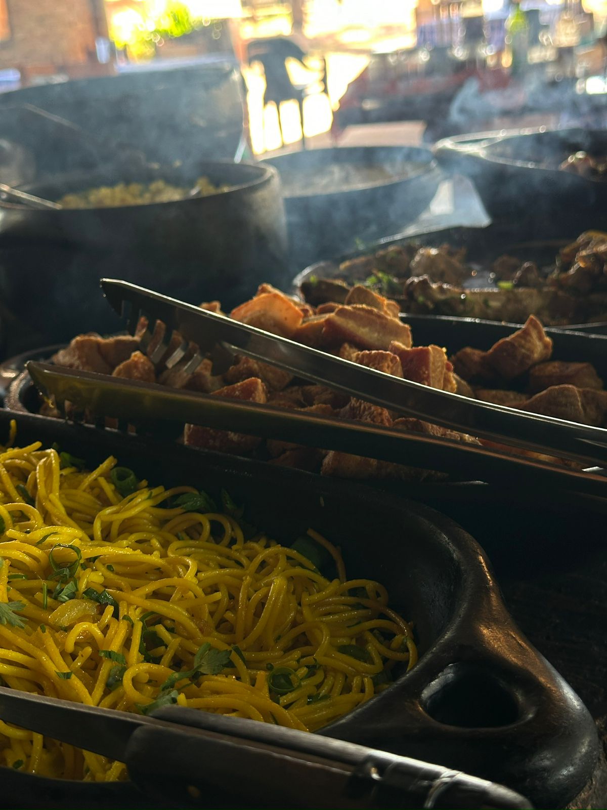 Frango caipira assado